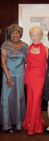 With American Academy of Nursing fellow inductee Dr. Mary Lou Adams in 2011.